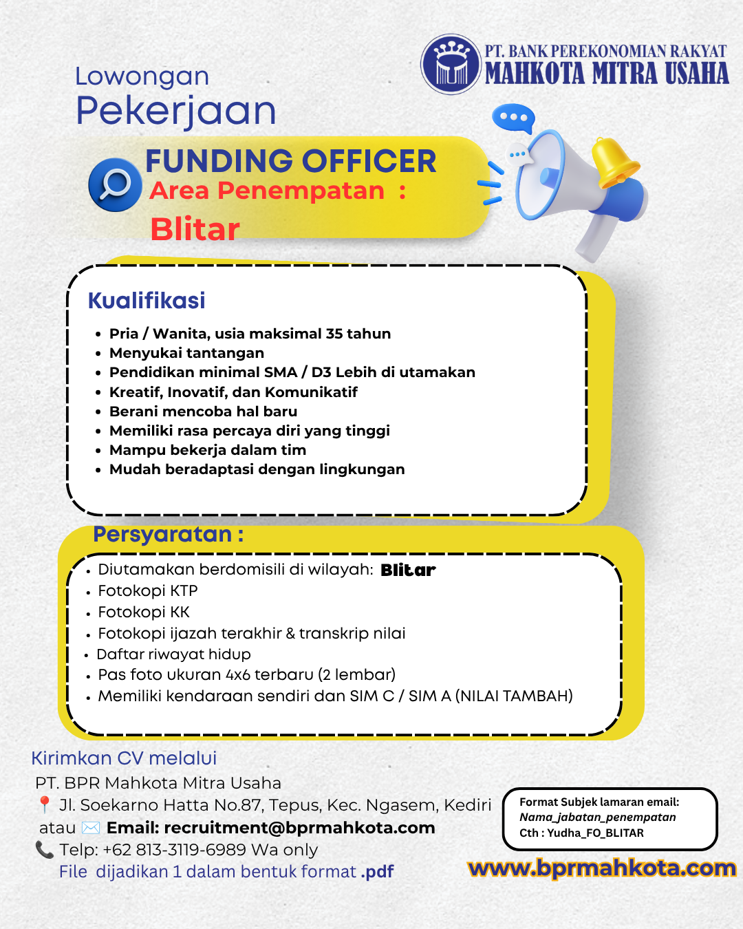 Account Officer (AO)